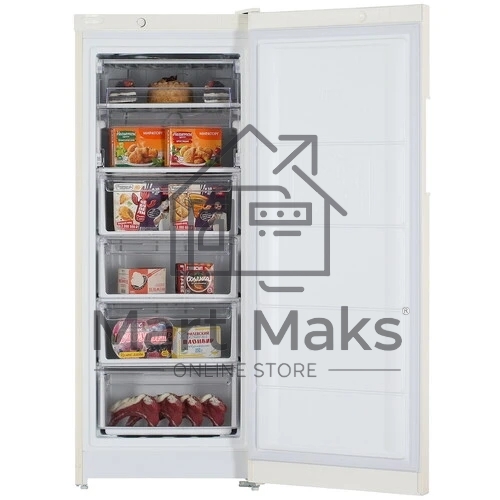Морозильная камера Indesit DSZ 4150 E, бежевый, 204л, 6 ящиков