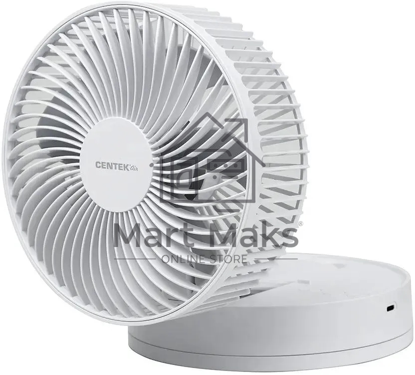 Вентилятор настольный Centek CT-5042 12Вт скоростей:4 белый
