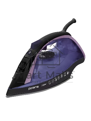 Утюг Polaris PIR2668AK 3m черный/фиолетовый 2600 Вт