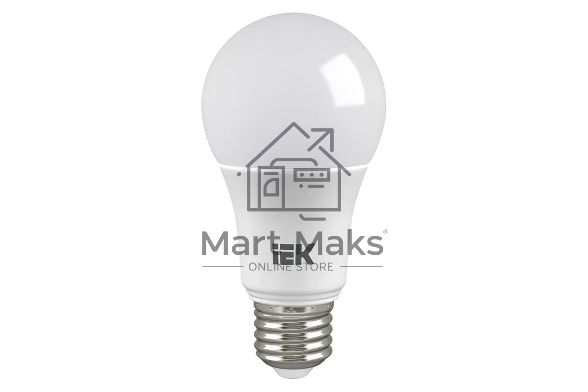 Лампа светодиодная ИЭК LLE-A60-15-230-65-E27 ECO A60 15 Вт грушевидная 230В 6500К E27