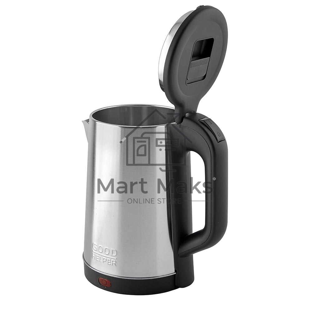 Чайник электрический Goodhelper KS-18B08 1.8 л, нержавейка, 1500 Вт