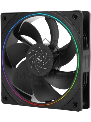 Кулер для корпуса Thermalright TL-S12R Reverse (120x120x25mm, 4-pin PWM, ARGB, 47.6CFM, 23.2dBA, 1500RPM, черный)