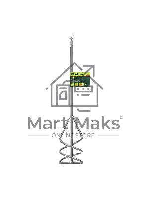 Миксер Сибртех для строительных смесей, 80х400 мм, хвостовик SDS plus