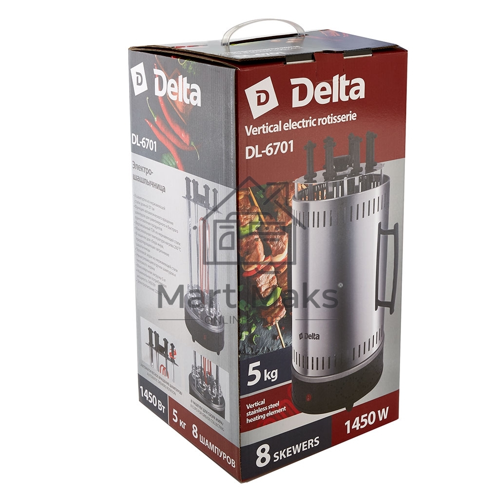Электрошашлычница DELTA DL-6701