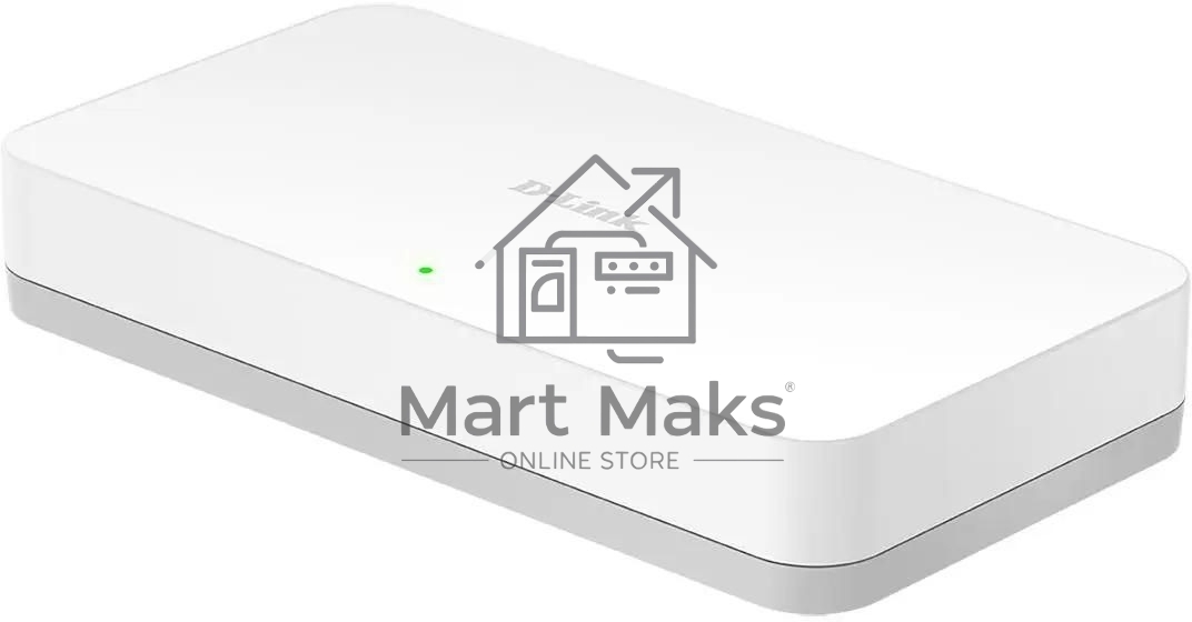 Неуправляемый коммутатор D-Link DGS-1008A/F1A с 8 портами 10/100/1000Base-T (465291)
