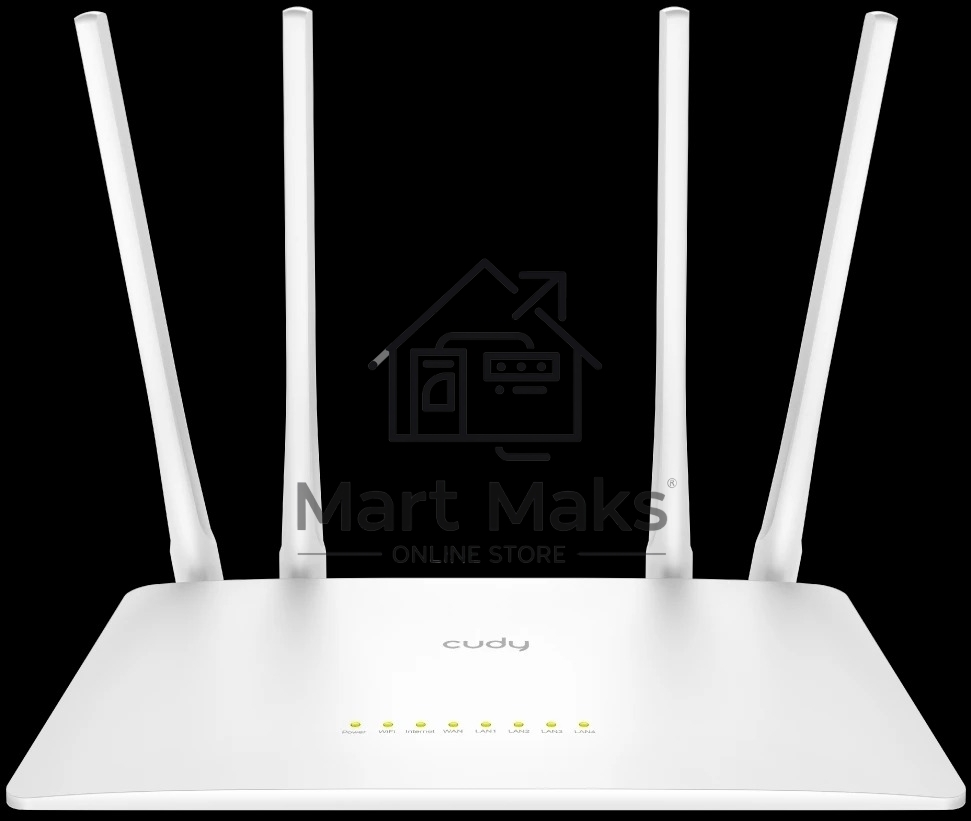Роутер беспроводной Cudy WR300S N300 10/100BASE-TX