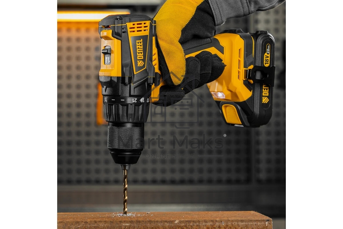 Сверло по металлу Denzel 5,5 мм, HSS Co-8%