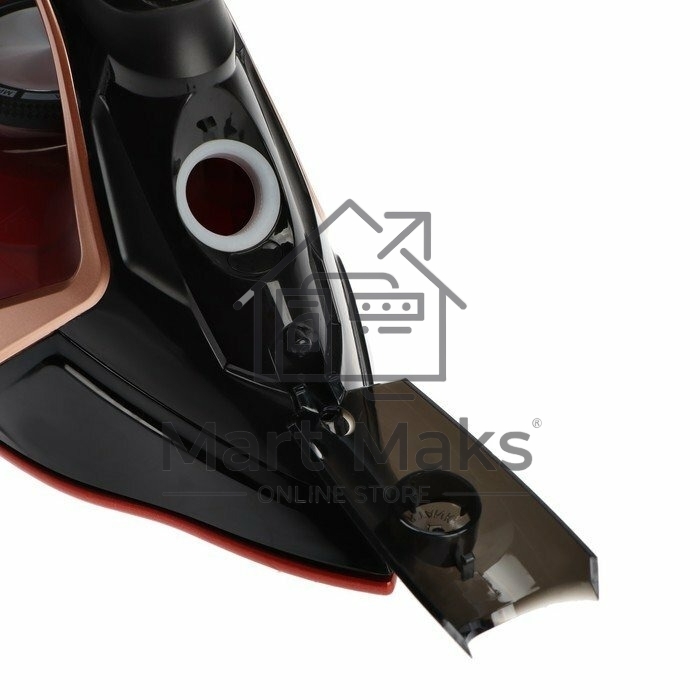 Утюг Centek CT-2313 RED 2600 Вт керамическая подошва, 350мл, паровой удар, самоочистка, капля-стоп