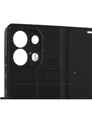 Чехол (флип-кейс) BoraSCO для Xiaomi Redmi Note 13 4G Book Case черный (72993)