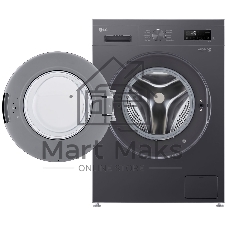 Стиральная машина LG F2Y1TYP6J графит, загрузка фронтальная 8 кг, 1200 об/мин, класс A