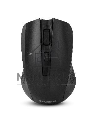 Мышь беспроводная SVEN RX-400W черный, 1400 dpi, радиоканал, USB, кнопки - 4