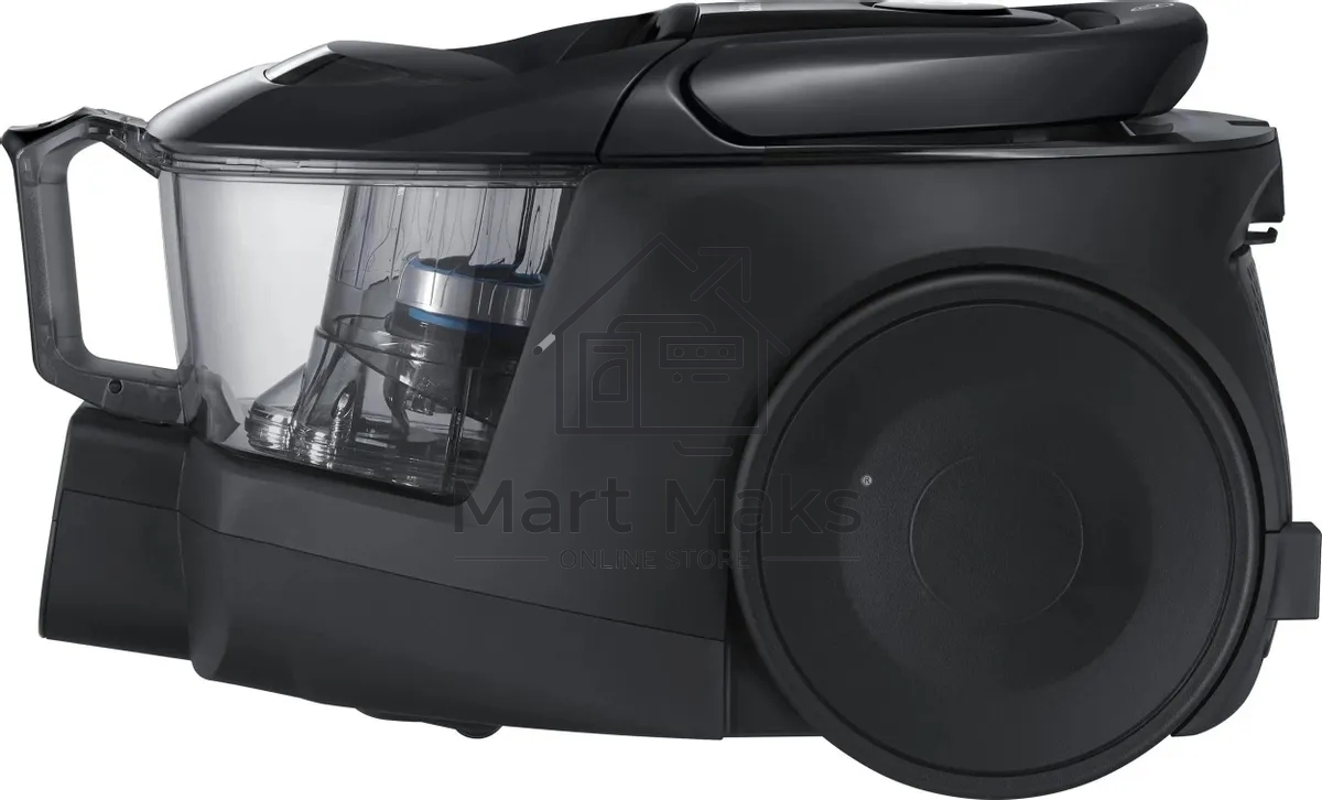 Пылесос Samsung VC18M31C0HG/EV черный, 380/1800 Вт, уборка сухая, пылесборник контейнер 2 л