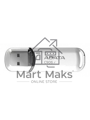 Флешка USB ADATA Classic C906 (AC906-64G-RWH), 64Gb, USB 2.0, R/W 15/5, белый