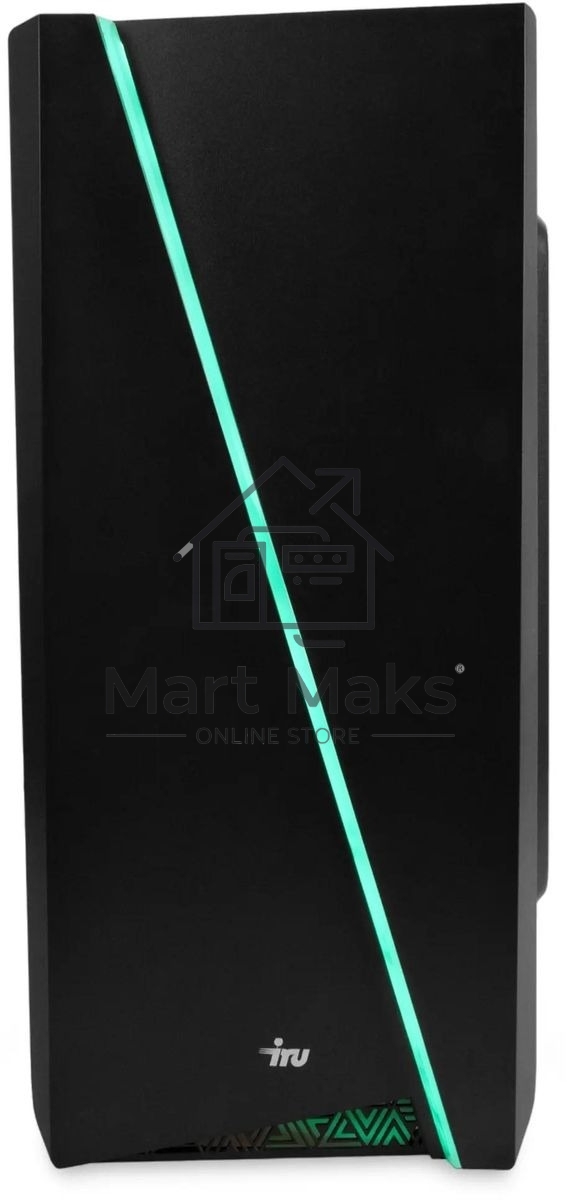 Компьютер IRU Game 310H6GE MT i5 12400F (2.5) 16Gb SSD512Gb RTX3060 12Gb Free DOS GbitEth 650W черный (2000612)
