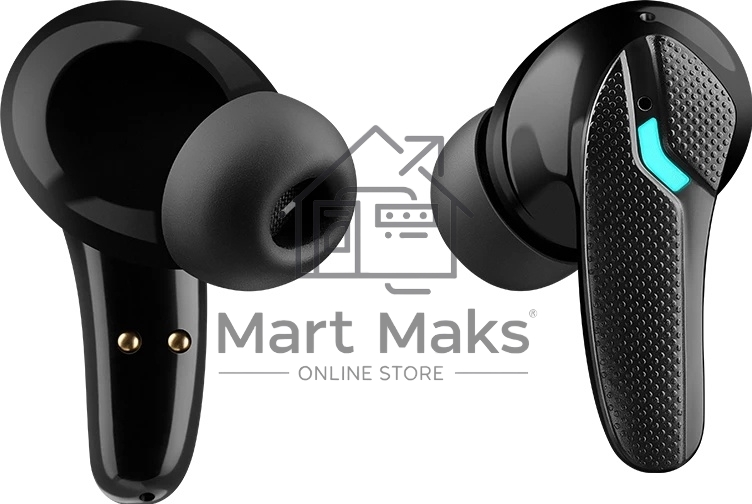 Гарнитура беспроводная DEFENDER (63285) CyberDots 285 черный, игровые TWS, Bluetooth