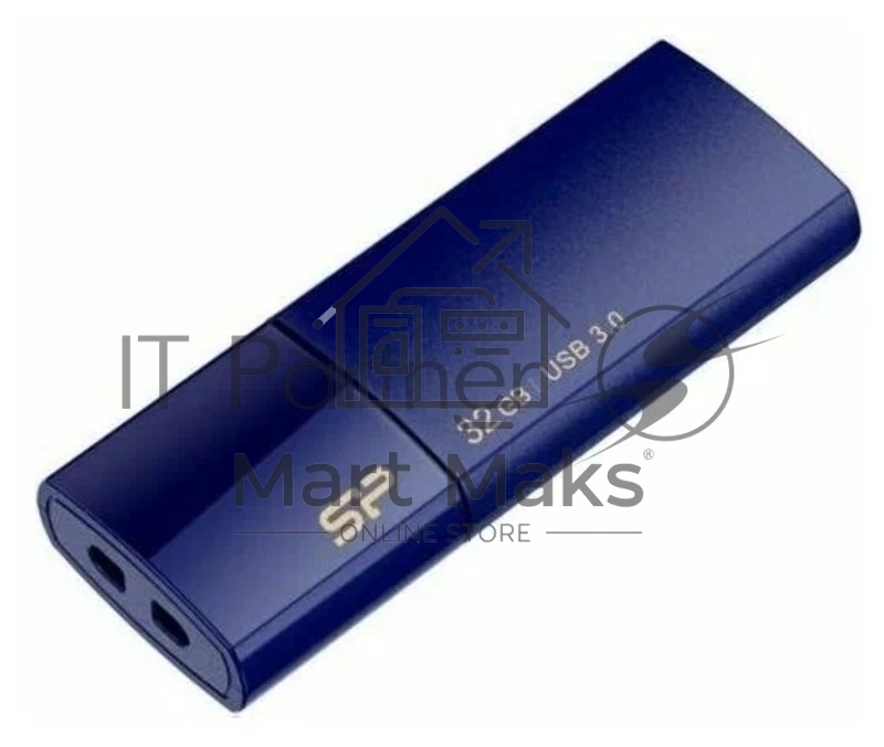 Флешка USB R/W R/W Silicon Power 32Gb Blaze B05 SP032GBUF3B05V1D USB3.0 синий