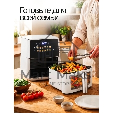 Аэрогриль ELTRONIC (777-15) 9 литров/ 2200w (белый)