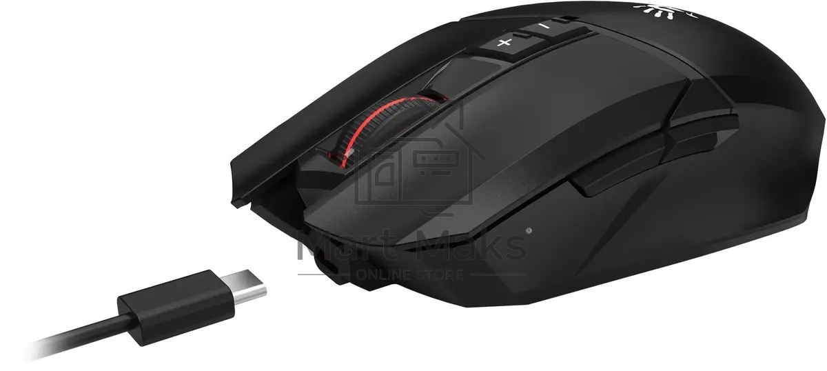 Мышь беспроводная A4Tech Bloody R36 Ultra черный, 12000 dpi, радиоканал, USB, кнопки - 7