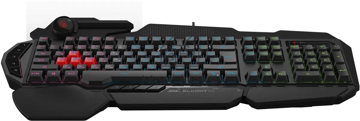 Клавиатура A4Tech Bloody B314 проводная USB черный
