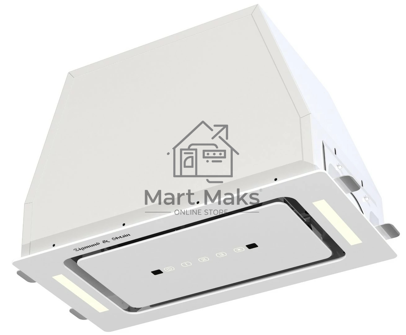 Вытяжка встраиваемая Zigmund & Shtain K 014.5 W управление сенсорное, белый
