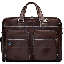 Сумка для ноутбука Piquadro Blue Square CA2765B2/MO коричневый натур.кожа Сумка для ноутбука Piquadro Blue Square CA2765B2/MO коричневый натур.кожа