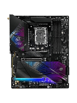 Материнская плата ASRock Z890 Riptide WiFi, LGA 1851, Intel Z890, 4xDDR5, 4xSATA, 5xM.2, 1xPCIe 5.0 x16, 1xPCIe 4.0 x16, 1xPCIe x1, 2xUSB-C Thunderbolt 4, 4xUSB-A 3.2 Gen 1, 1xUSB-A 3.2 Gen 2, 1xHDMI, 1x2.5Gb LAN, 4x3.5 мм, 7.1, ATX
