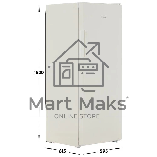 Морозильная камера Indesit DSZ 4150 E, бежевый, 204л, 6 ящиков
