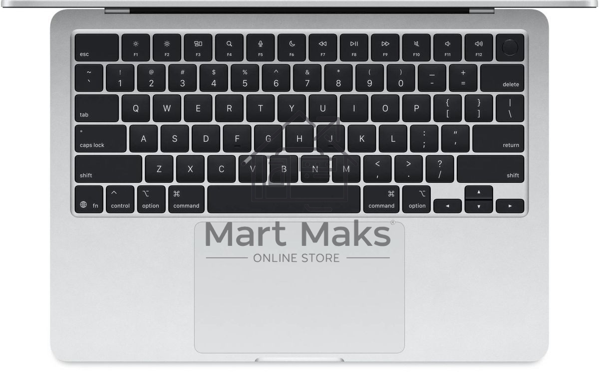 Ноутбук Apple MacBook Air A3240 серебристый MW0W3HN/A M4 10 core 16Gb SSD256Gb/8 core GPU 13.6