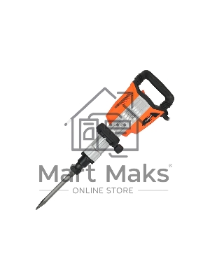 Отбойный молоток Patriot DB 550, 1700Вт, энергия удара 45 Дж, 2000 уд./мин., 2 зубила в ком, шт