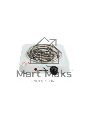 Плитка эл.(1 конф) Добрыня DO-2205W бел.(1000Вт) спираль x12, 1000 ВтНапряжение 220 В, 50 Гц5 режимов нагреваДиаметр конфорки: 15 смЗащита от перегреваСветовой индикатор работыРезиновые ножки