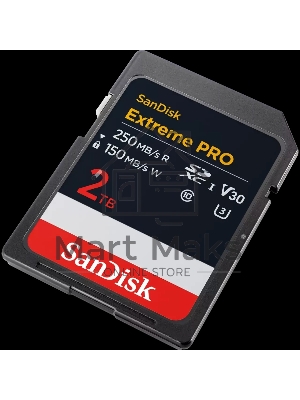 Флешка USB SDXC 2Tb SanDisk Extreme Pro UHS-I Class 3 (U3) V30 200/140 Mb/s SDSDXXD-2T00-GN4IN
