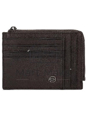 Чехол для кредитных карт Piquadro Black Square PU1243B3R/TM темно-коричневый натур.кожа