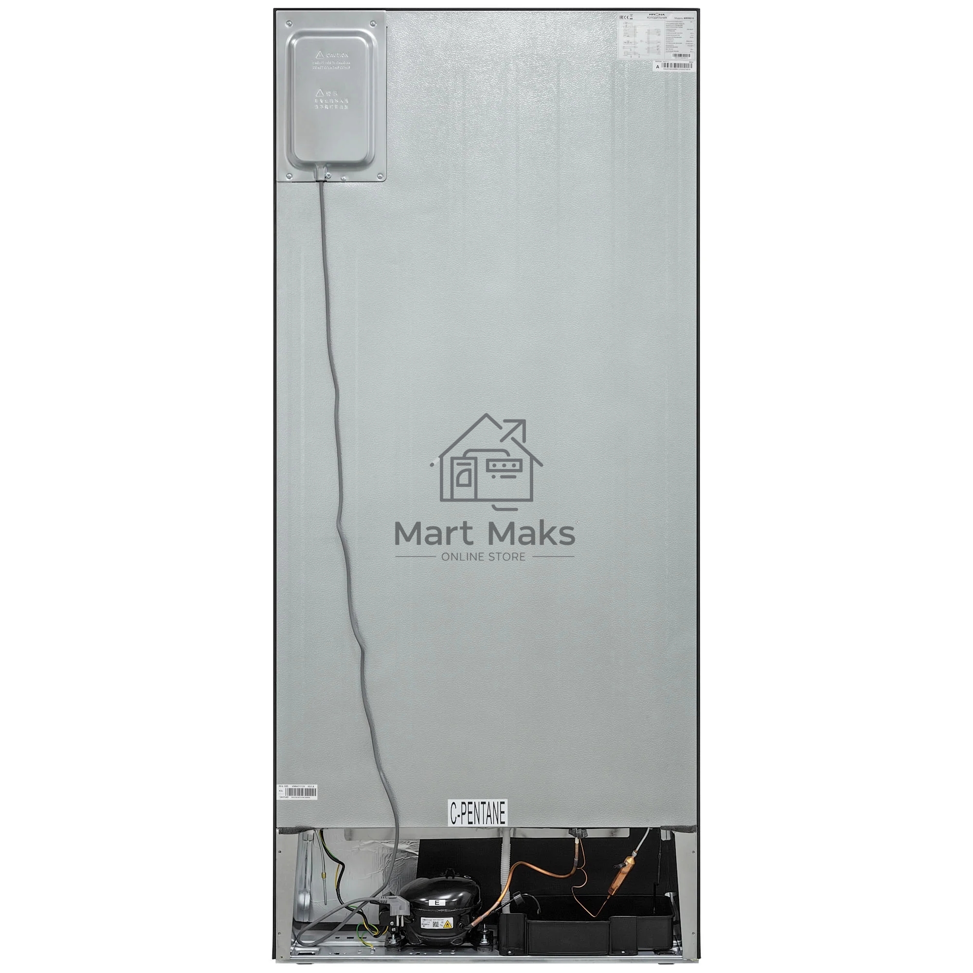 Холодильник KRONA EISKALT 7970 XD TNF GLASS BL Cross Door черный трехкамерный 268/133л морозилка снизу, No Frost, Side by Side