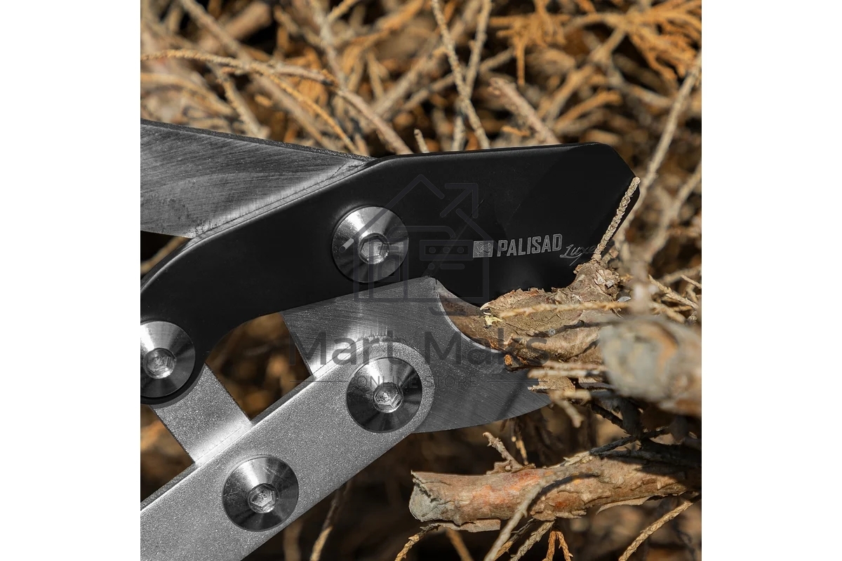 Сучкорез прямого реза Palisad LUXE 750 мм, двухрычажный механизм, двухкомпонентные рукоятки