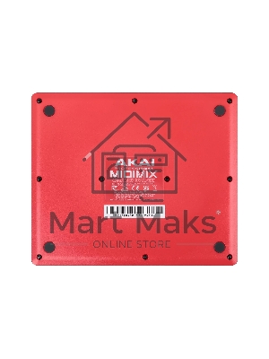 MIDI контроллер AKAI MIDIMIX 24 энкодера, 9 фейдеров, 8 кнопок Mute/Solo, 8 кнопок Rec Arm