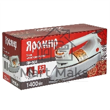 Утюг ЯРОМИР ЯР-003 белый, 1400 Вт