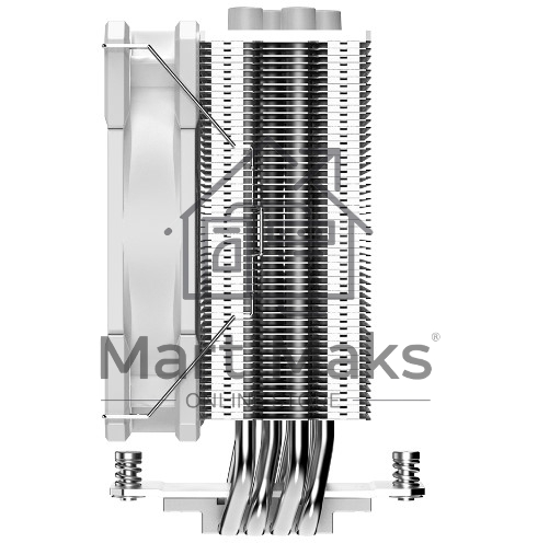 Кулер ID-COOLING SE-224-XTS белый 120мм алюминий+медь 1500rpm 29db 4-pin 220W 151мм