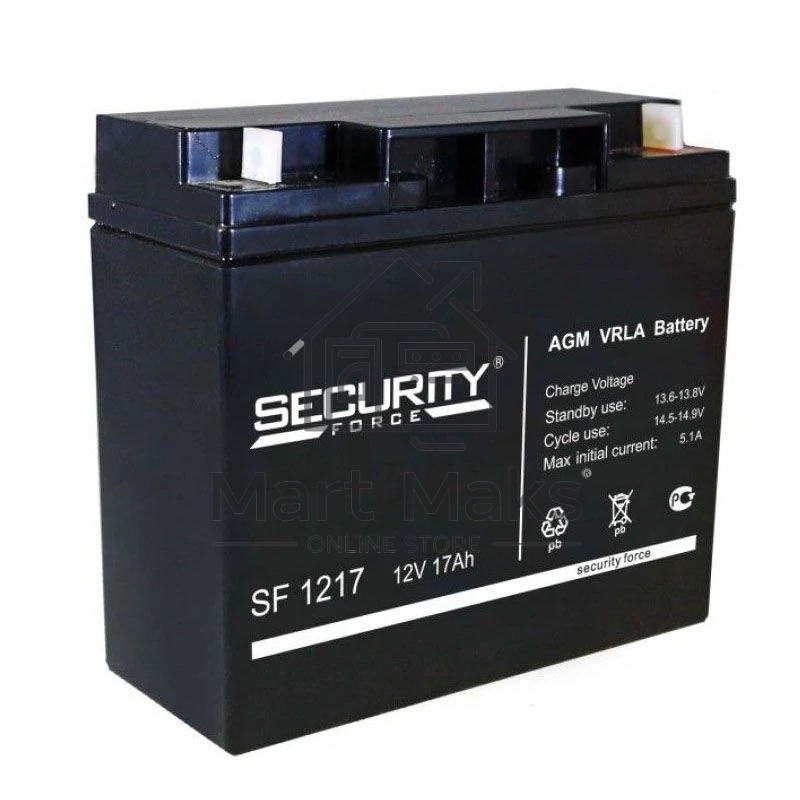 Батарея Delta (Security Force) SF 1217 напряжение 12/17В