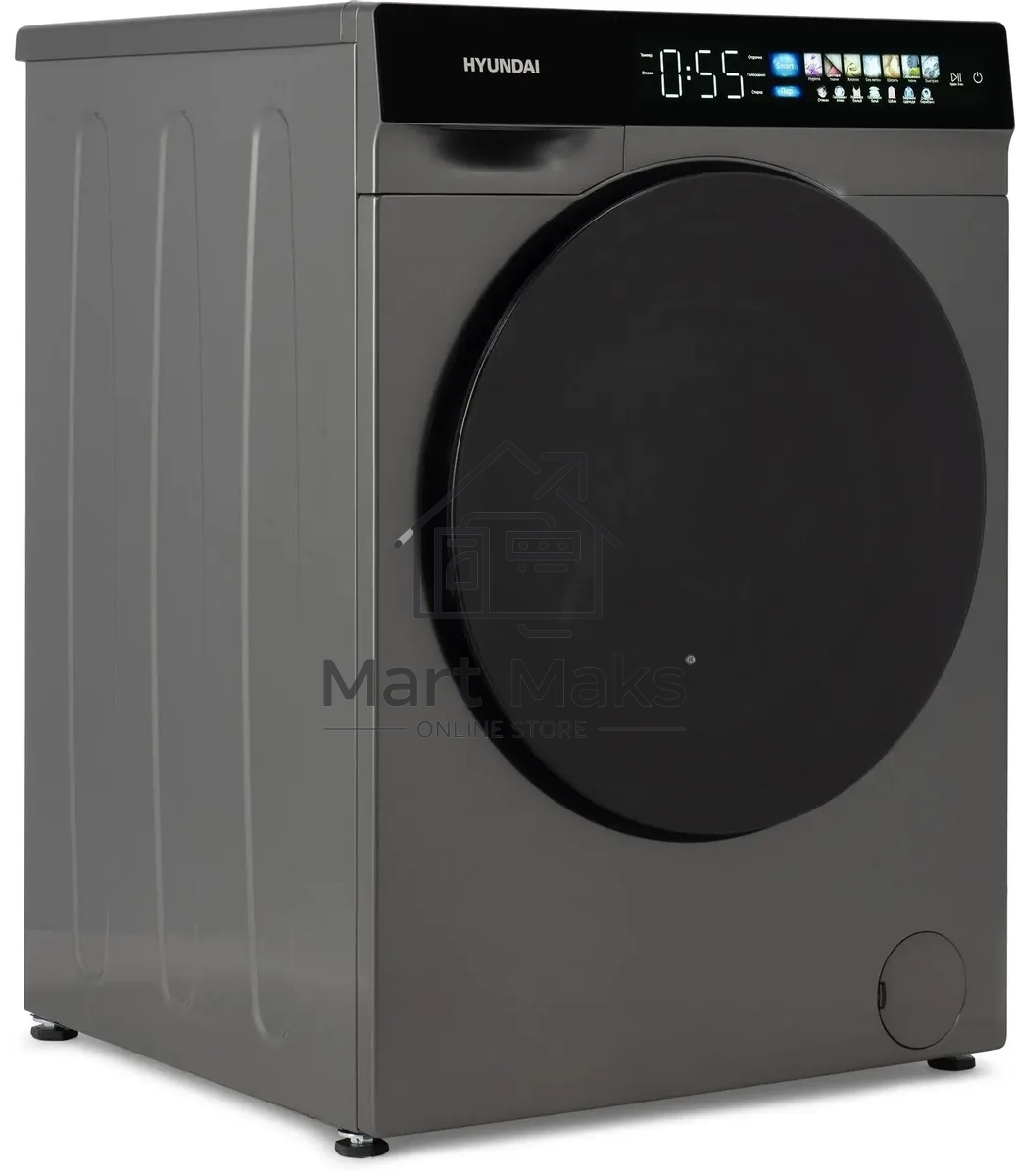 Стиральная машина Hyundai WFE9230 Dark Gray серый, загр. фронтальная макс.: 10 кг 1200 об/мин класс: А+++