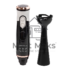 Блендер погружной Endever Sigma-81 черный/белый, 1000 Вт, нож из нержавеющей стали