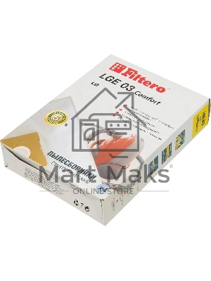 Комплект пылесборников Filtero LGE 03 (4) Comfort