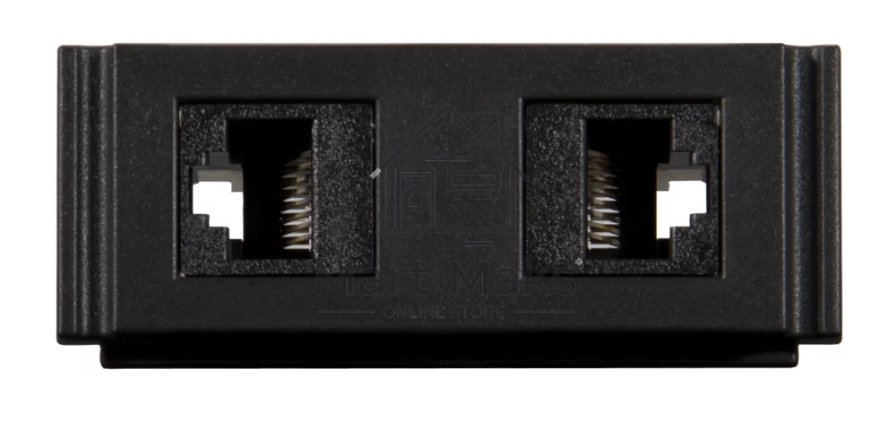 Двойной модуль-вставка HPX-N102-RJ45