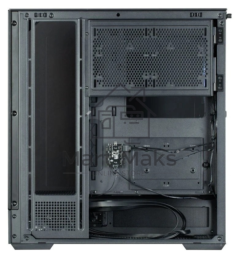 Компьютерный корпус ZALMAN P40 Prism Plus, ATX, черный, WINDOW, 3xCombo (3.5'' or 2.5