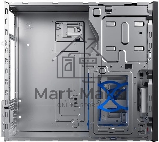 Компьютерный корпус EL555BK PM-300TFX 80+Bronze U3.0*2+U2*2+2*combo Audio; fan 9cm; intrusion switch POWERMAN Slim Case 6143524