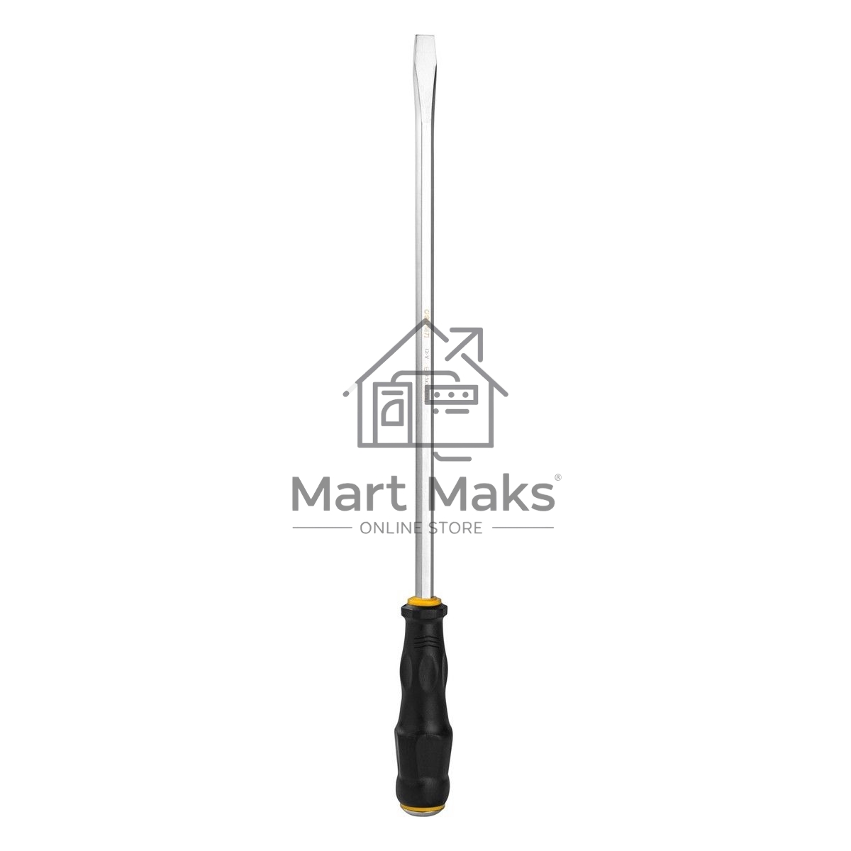 Шлицевая отвертка со сквозным хвостовиком (ударная) Deli DL6270121 SL9.5x300