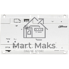 Коммутатор Dahua DHI-VTNS1060A, 6×PoE (24 В) + 2×Uplink, неуправляемый