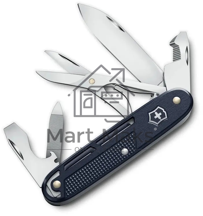 Нож перочинный Victorinox Synergy X Alox (0.8226.22) 93мм синий карт.коробка