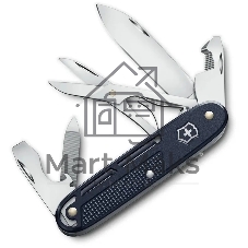 Нож перочинный Victorinox Synergy X Alox (0.8226.22) 93мм синий карт.коробка
