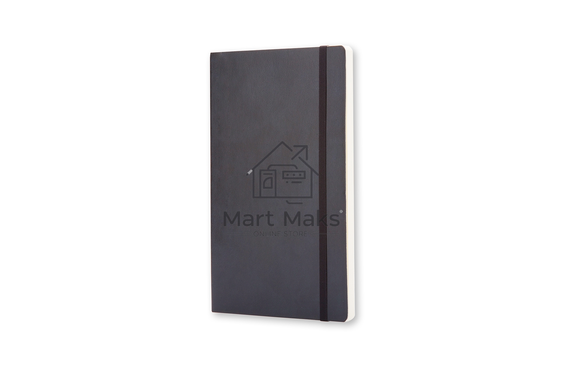 Блокнот Moleskine Classic Soft Large, 192  страниц, черный, нелинованный