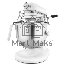Миксер с подъемной чашей KitchenAid 5KSM7990XEWH Professional 6.9л белый